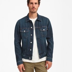 Everlane Men's The Denim Jacket VTG Dark Blue Wash